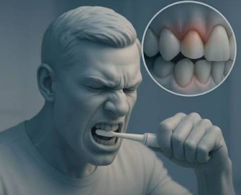 Aggressive Brushing and Receding Gums
